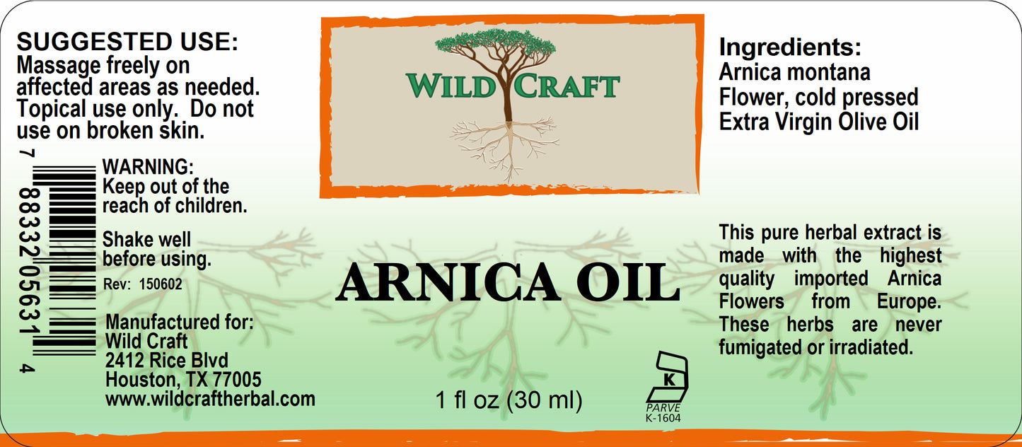 WC arnica oil 1oz