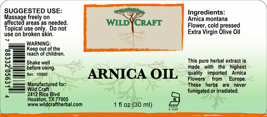 WC arnica oil 1oz