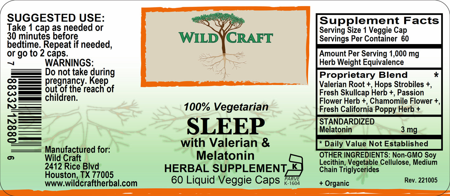 WC sleep liquid 60cap