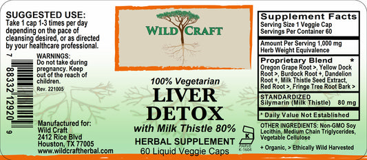 WC liver detox 60liqcap