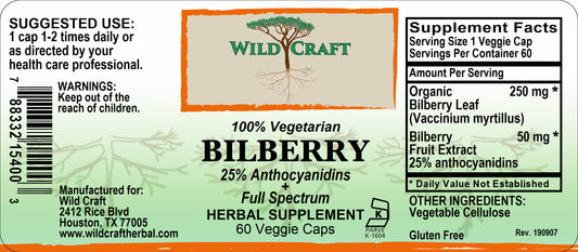 WC bilberry 60cap