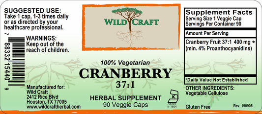 WC cranberry 90cap