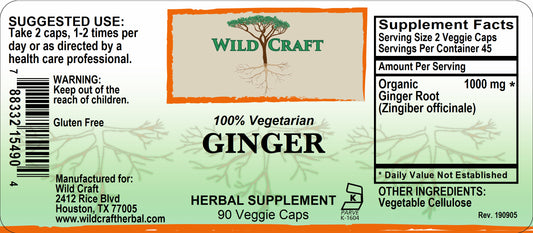 WC ginger 90cap