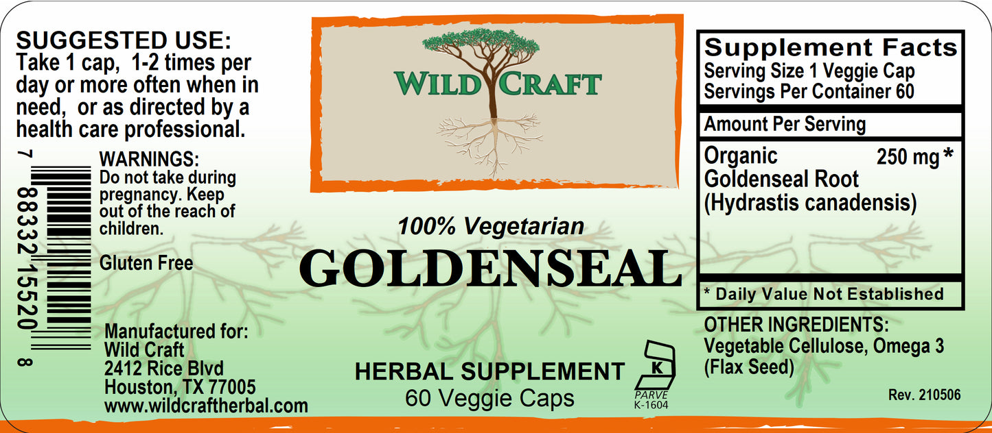 WC goldenseal 60cap