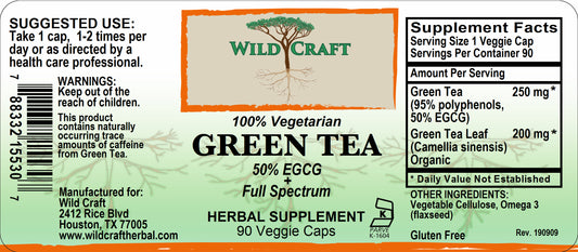 WC green tea 90cap