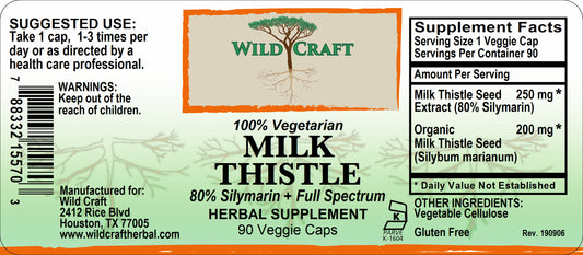 WC milk thistle 90cap