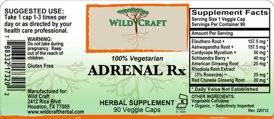 WC adrenal rx 90cap