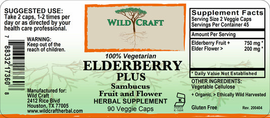 WC elderberry + 90cap