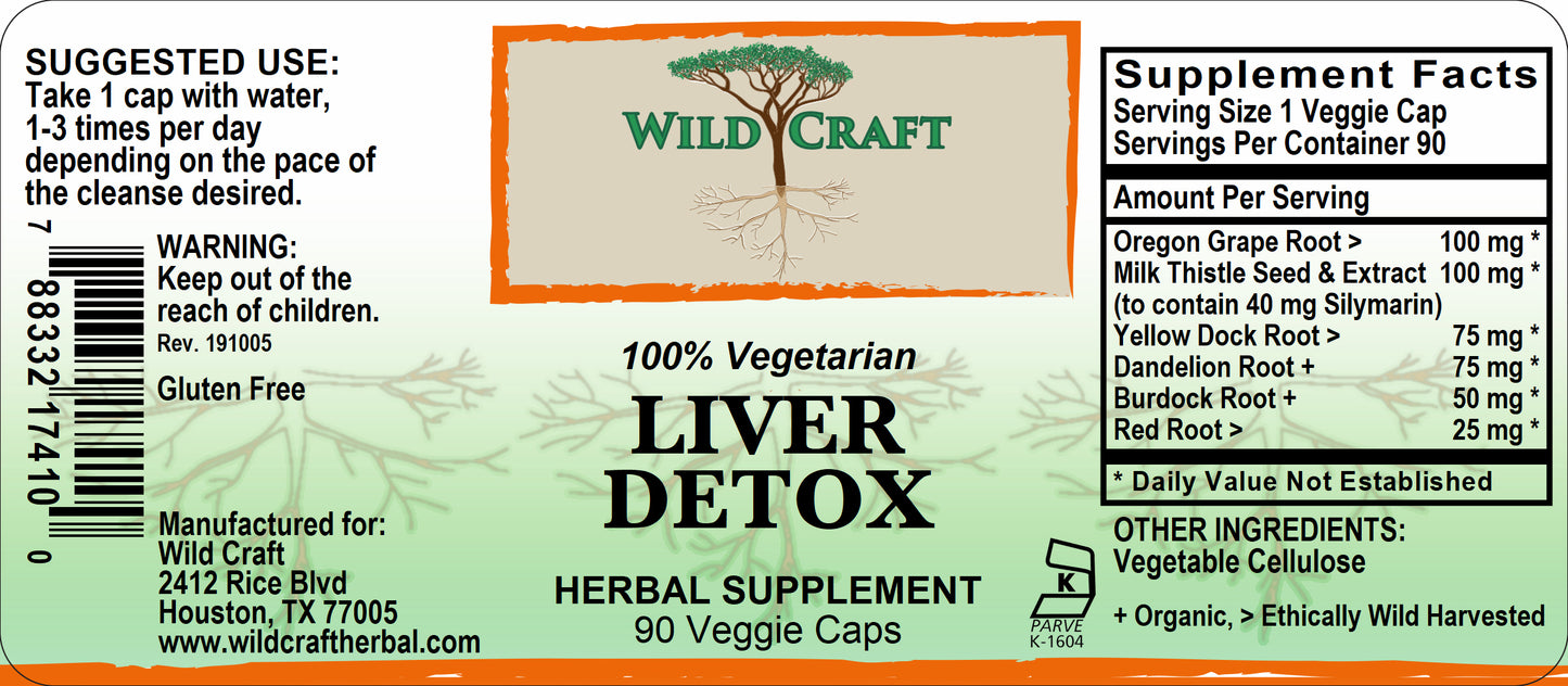 WC liver detox 90cap