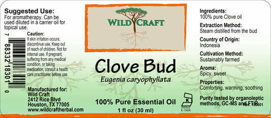 WC essential clove 1oz