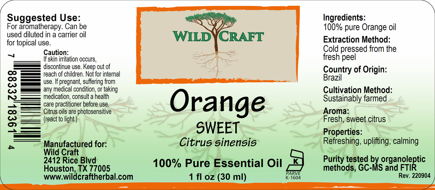 WC essential orange 1oz