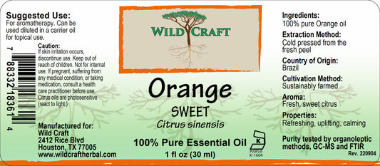 WC essential orange 1oz