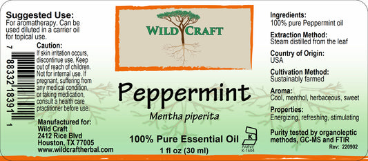 WC essential peppermint 1oz