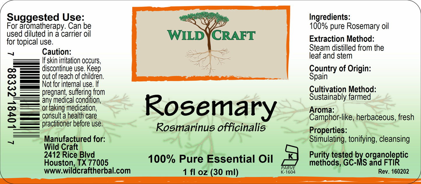 WC essential rosemary 1oz