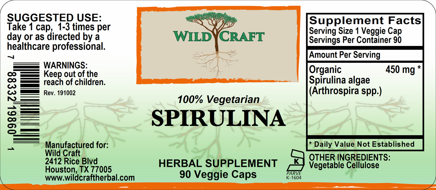 WC spirulina 90cap