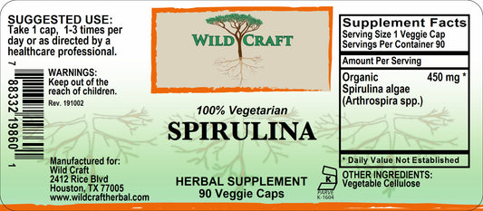 WC spirulina 90cap