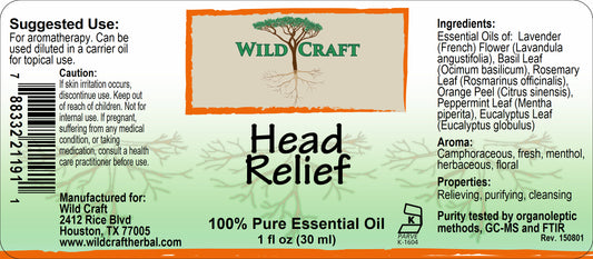 WC essential head relief 1oz