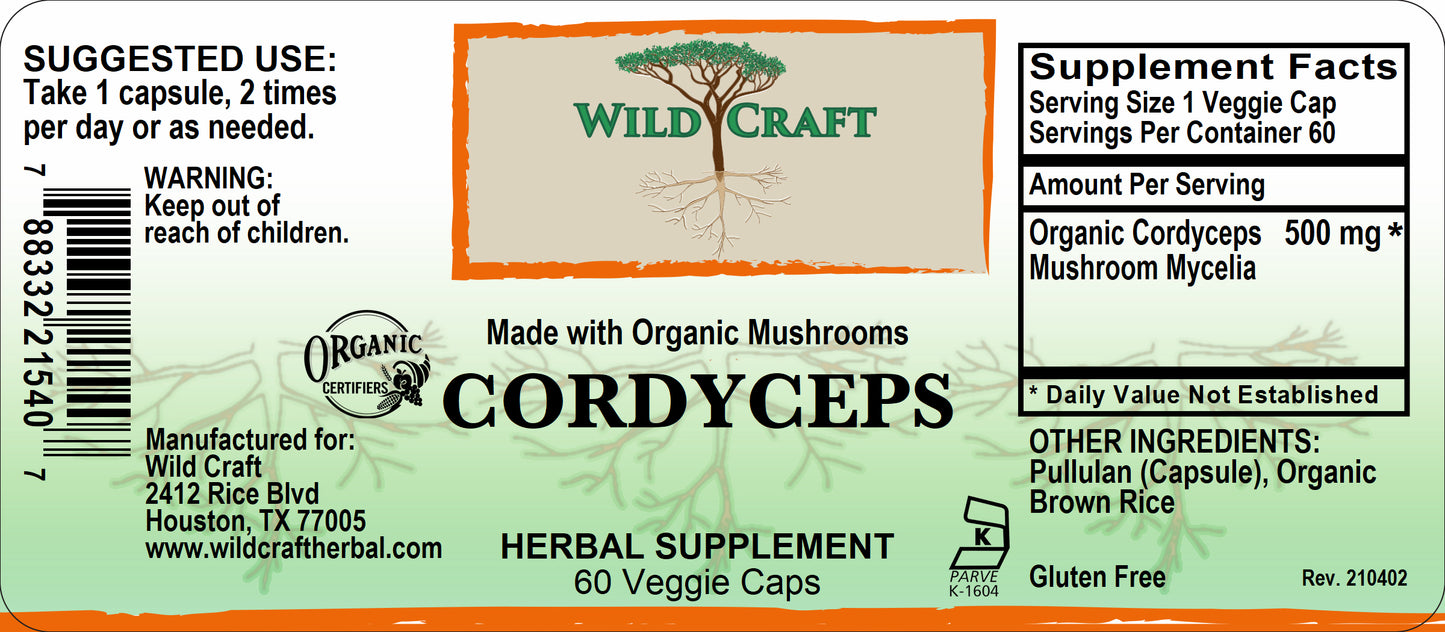 WC cordyceps 60cap